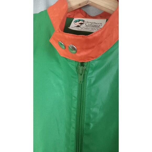 Southern Colours Activewear XXL Miami Hurricanes Vintage 90s Retro Windbreaker - Picture 5 of 7